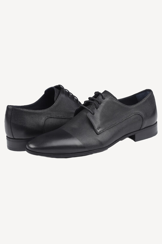 Erkek Siyah Bağcıklı Klasik Ayakkabı