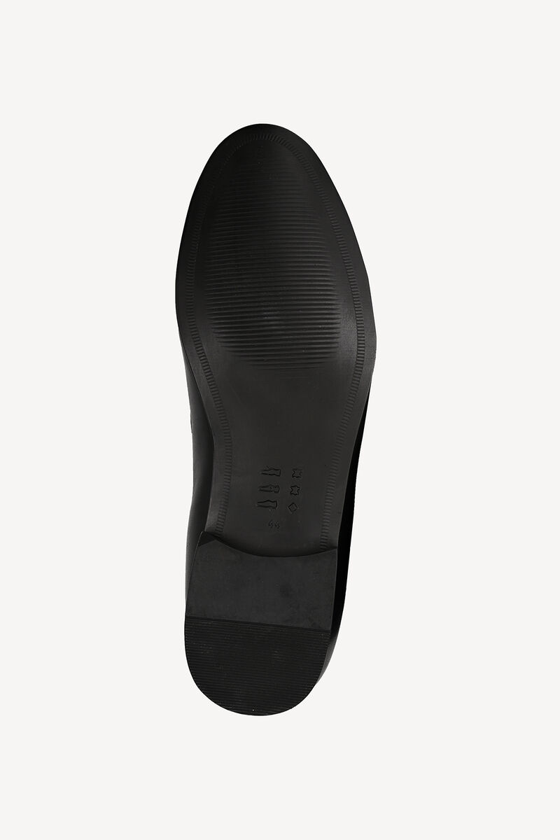 Erkek Siyah Klasik Bağcıksız Ayakkabı - 5