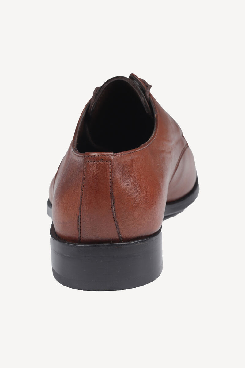 Erkek Taba Bağcıklı Klasik Ayakkabı - 3