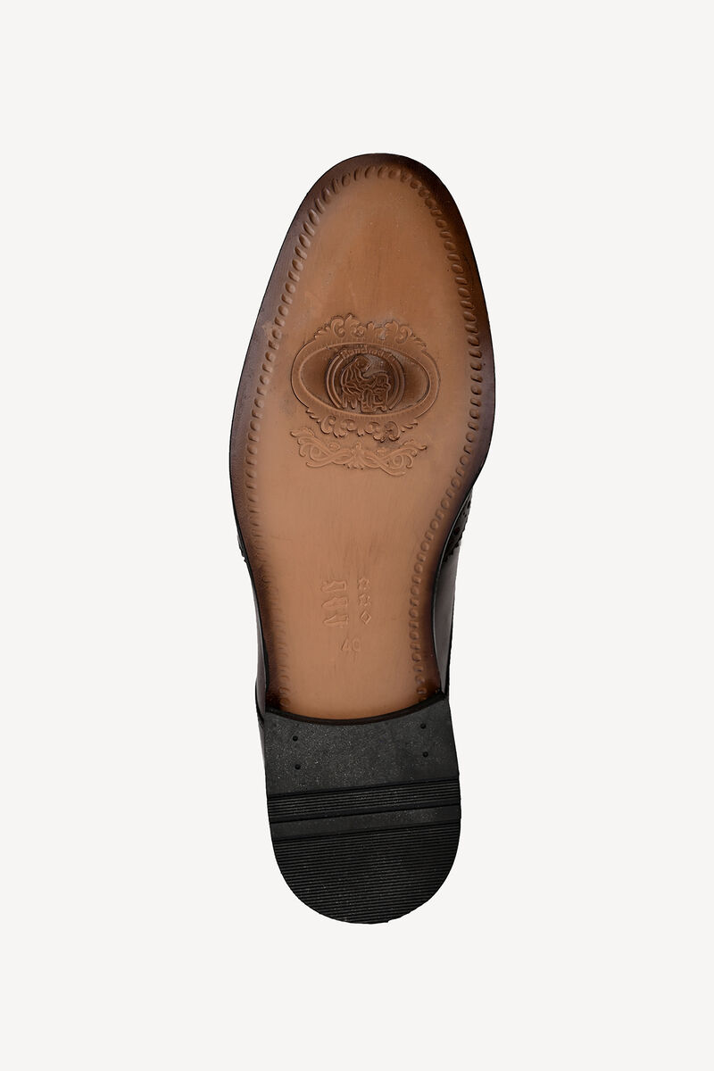 Erkek Kahverengi Klasik Bağcıklı Ayakkabı - 5