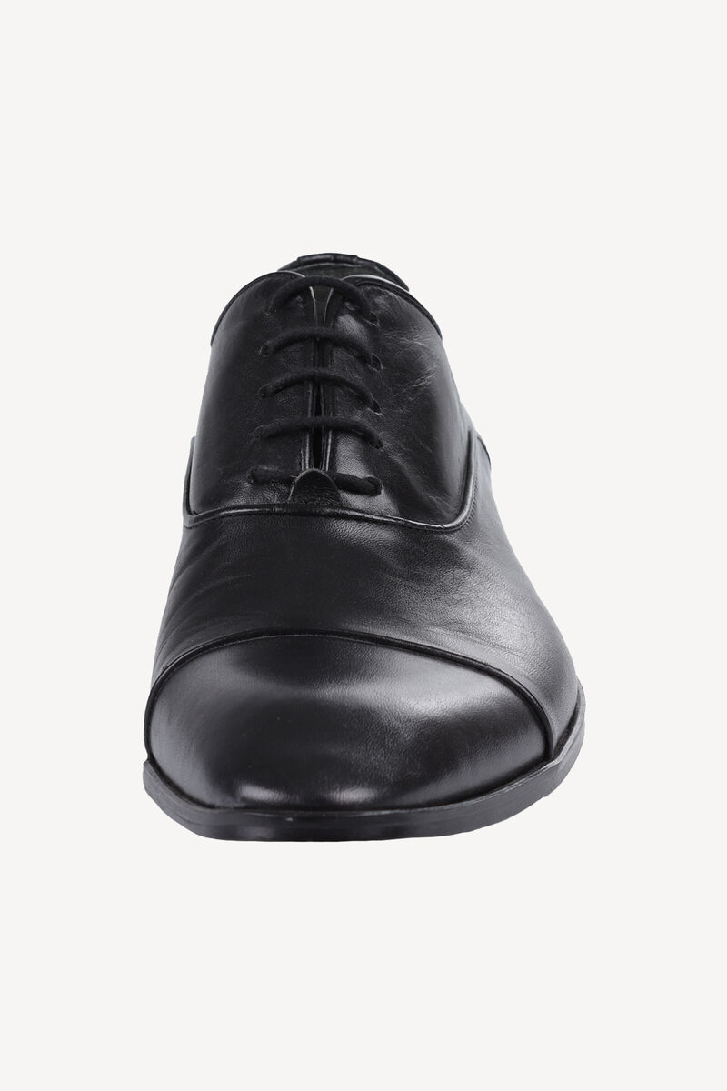 Erkek Siyah Klasik Bağcıklı Ayakkabı - 2