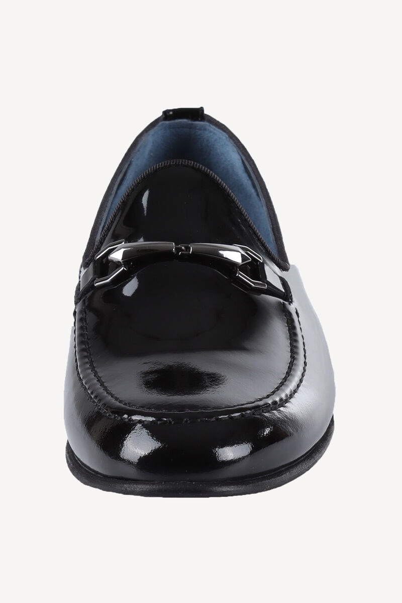 Erkek Siyah Rugan Klasik Rugan Ayakkabı - 2
